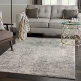 Rustic Textures Mottled Grey Rug, 160 x 221 cm