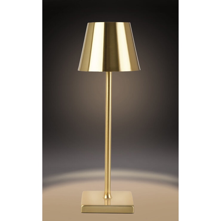 Mikasa Rechargeable Lamps in Gold Mikasa Rechargeable Lamps in Gold