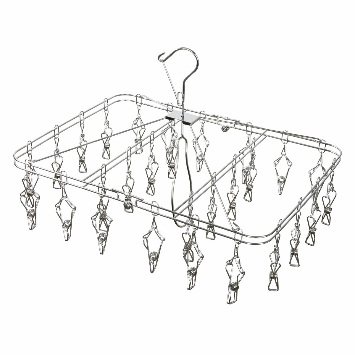 SimplyKleen Stainless Steel Laundry Hanger, 2 Pack