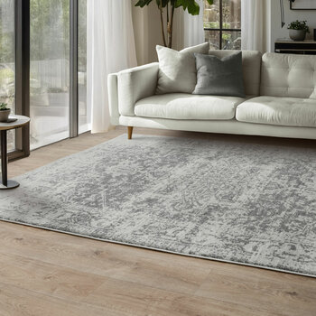 Nova Antique Grey Rug, in 3 Sizes