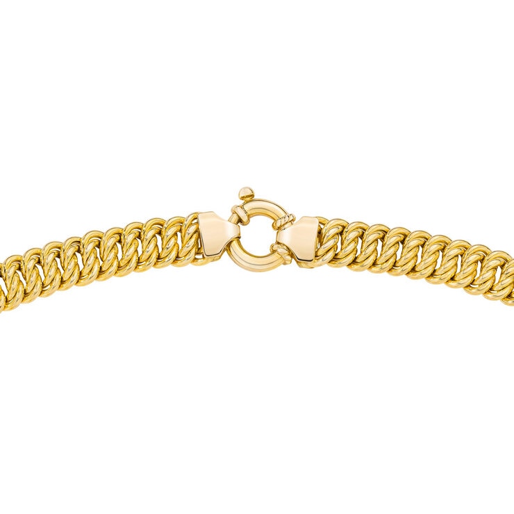 14ct Yellow Gold Infinity Link Necklace