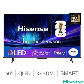 Hisense 50E78QTUK PRO 50 Inch QLED HD Smart TV