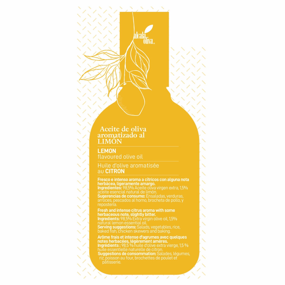 Alcalá Oliva Flavoured Extra Virgin Olive Oil Variety Pack, 4 x 250ml