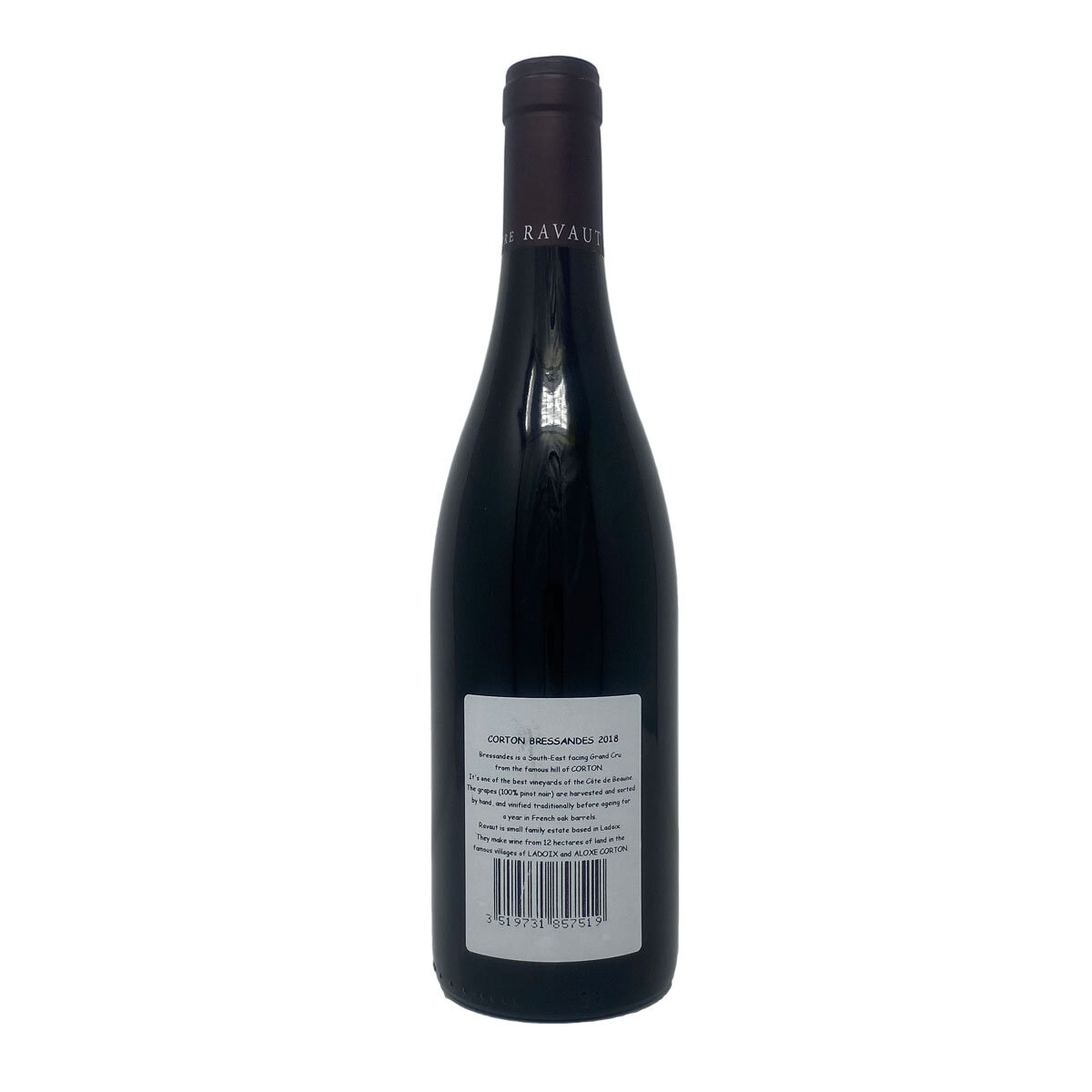 Domaine Ravaut Corton Bressandes Grand Cru 2018, 75cl