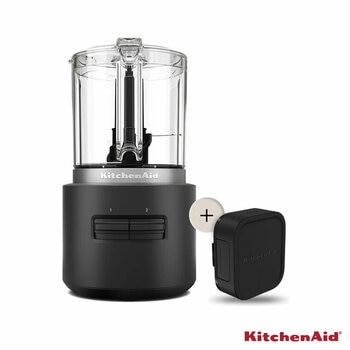 KitchenAid 5KFCR531BM Go Cordless Food Chopper With Battery in Black