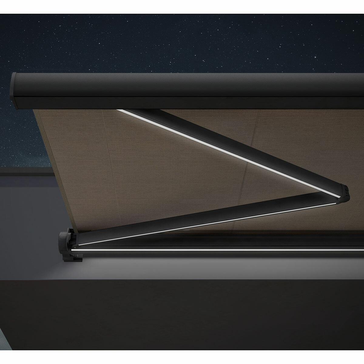 Olympus LED Awnings Hera Outdoor Patio Awning up to 2m Projection, Delivery Only Olympus LED Awnings Hera Outdoor Patio Awning up to 2m Projection, Delivery Only