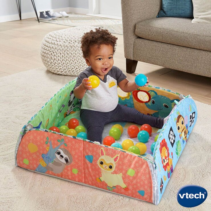 VTech 7-in-1 Touch & Feel Sensory Play Gym (0+ Years) VTech 7-in-1 Touch & Feel Sensory Play Gym (0+ Years)