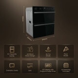 Hisense Hi6 BUD714221CDBG Electric Built-Under Double Oven, A Rated in Black
