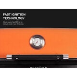 Everdure Force 2 Burner Gas Barbecue in Orange