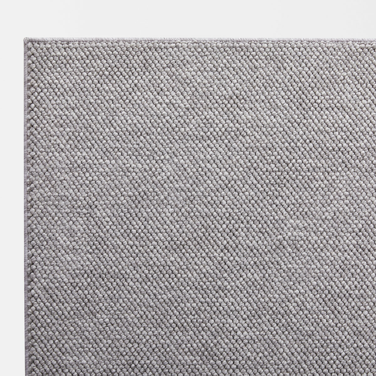 Off The Loom Runner in Grey, 60 x 213 cm