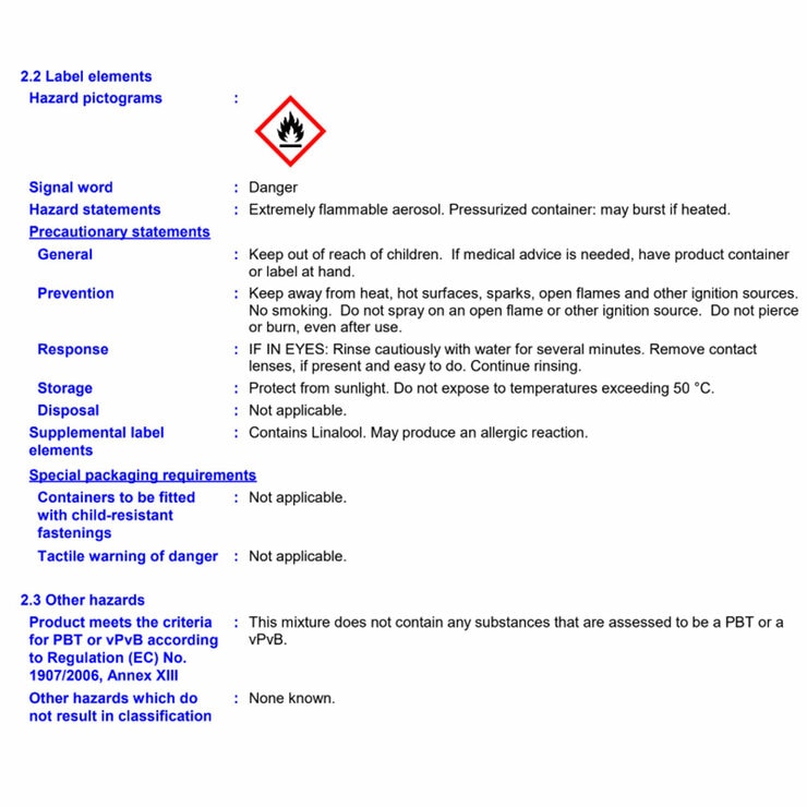 Hazard Information