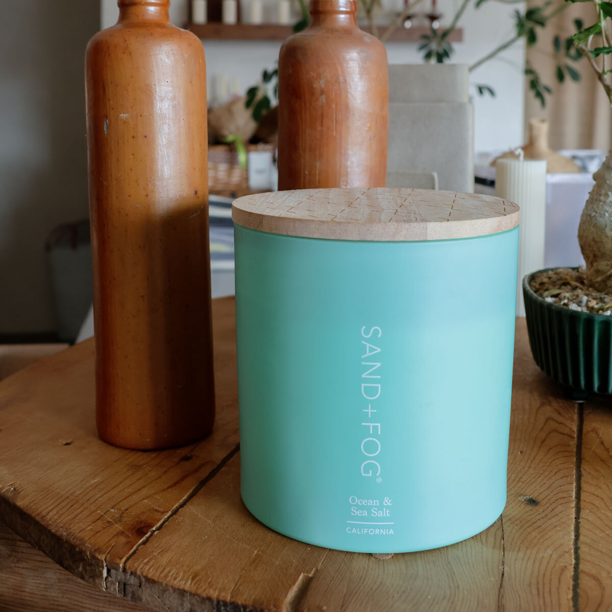 Sand & Fog Fragranced Candle, 1.5kg in Ocean Sea Salt