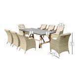 Bramblecrest Woodchester 9 Piece Dining Set Bramblecrest Woodchester 9 Piece Dining Set