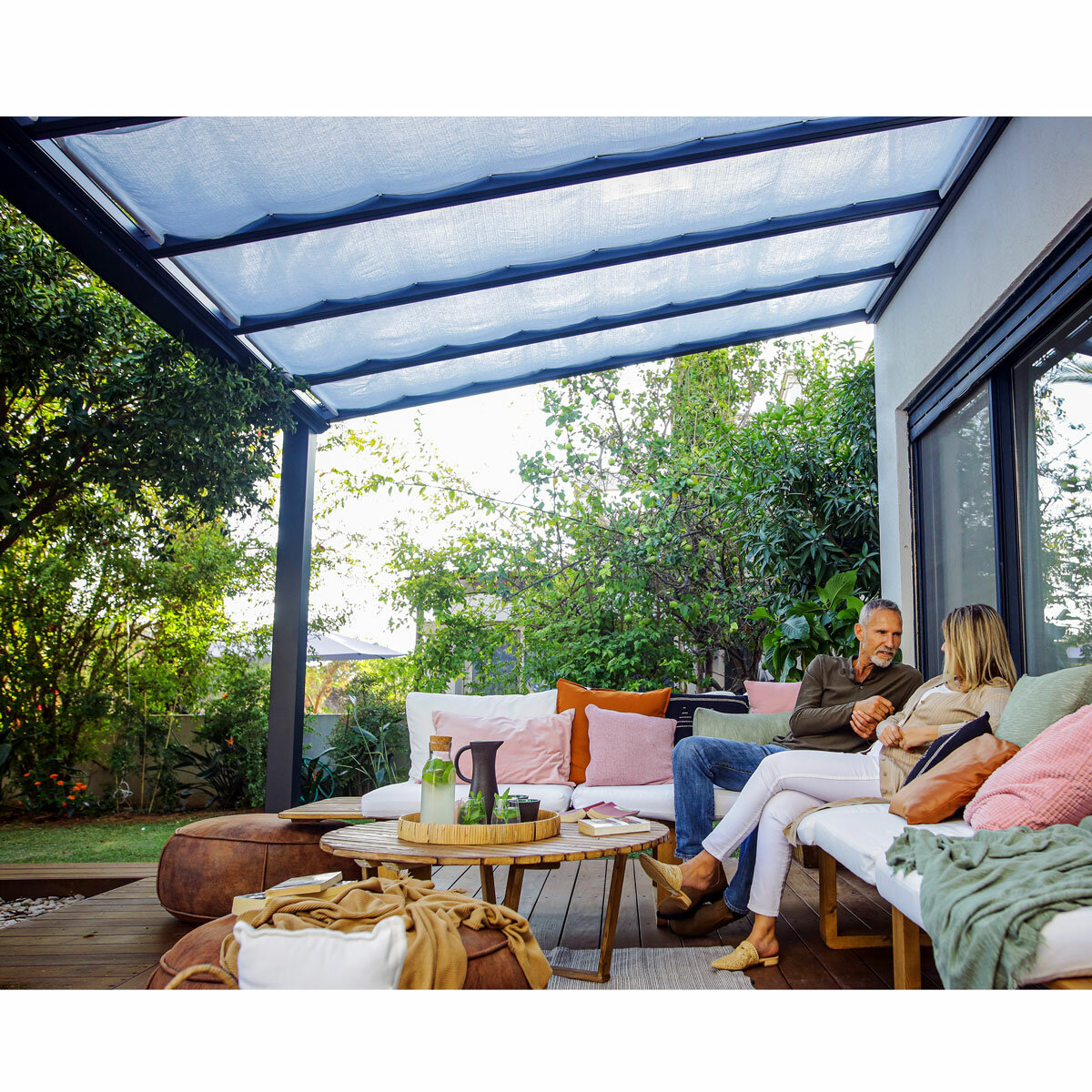 Palram Canopia Stockholm Patio Cover Roof Blinds