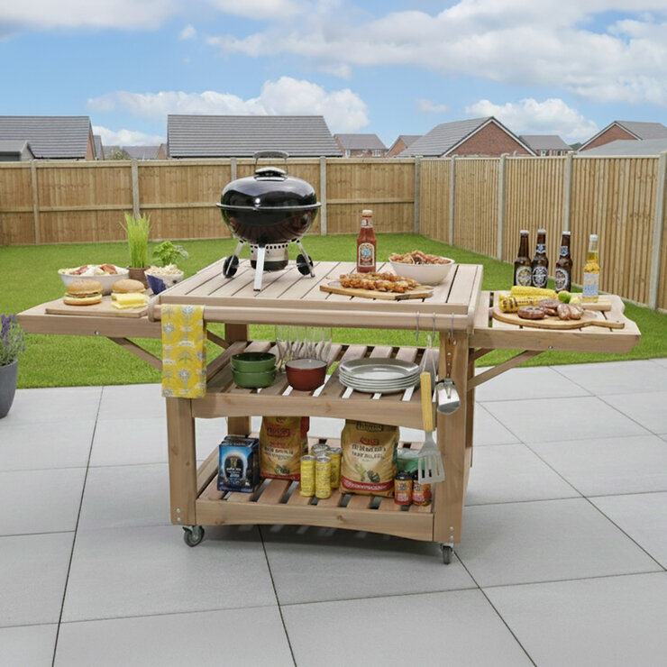 Zest Garden Drop Leaf Table