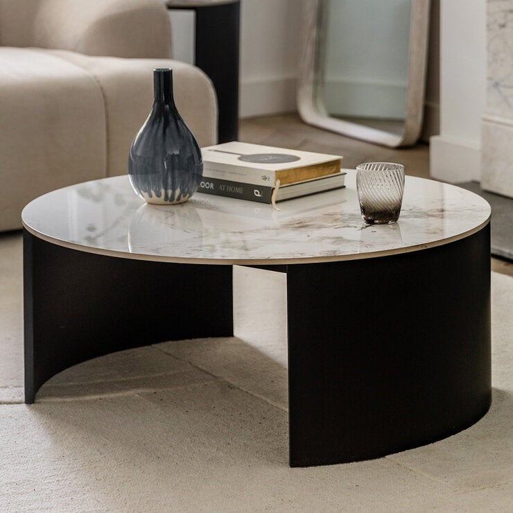 Gallery Marzio White Marble Coffee Table Gallery Marzio White Marble Coffee Table