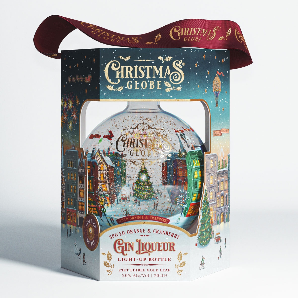 Bottle in gift box