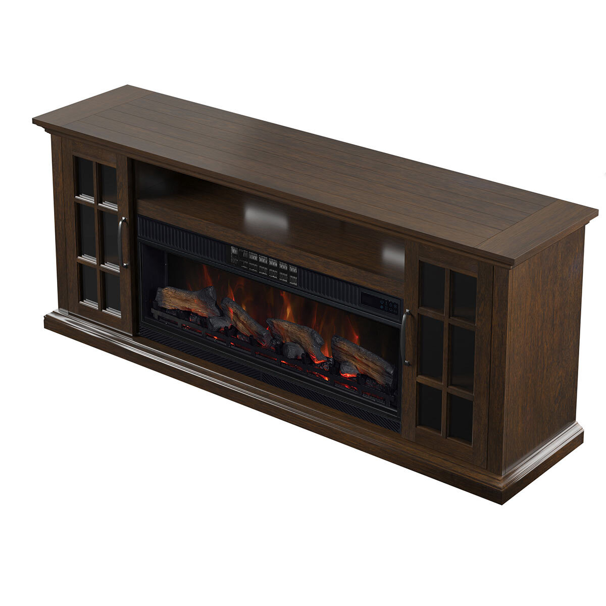 Image of Tresanti Mayson TV Console with Classic Flame