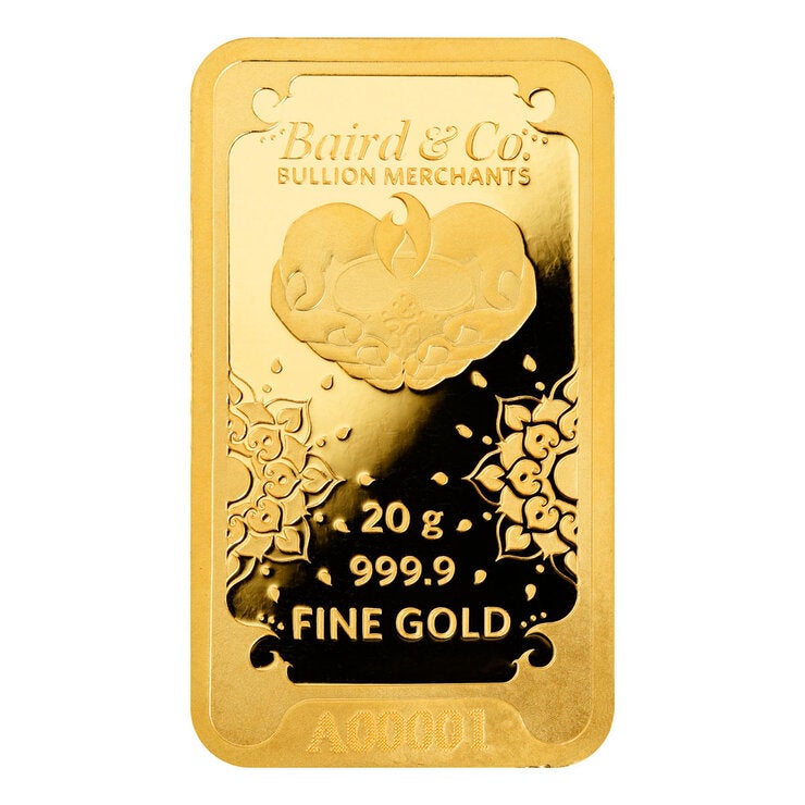 20 Gram Lakshmi Gold Minted Bar 20 Gram Lakshmi Gold Minted Bar