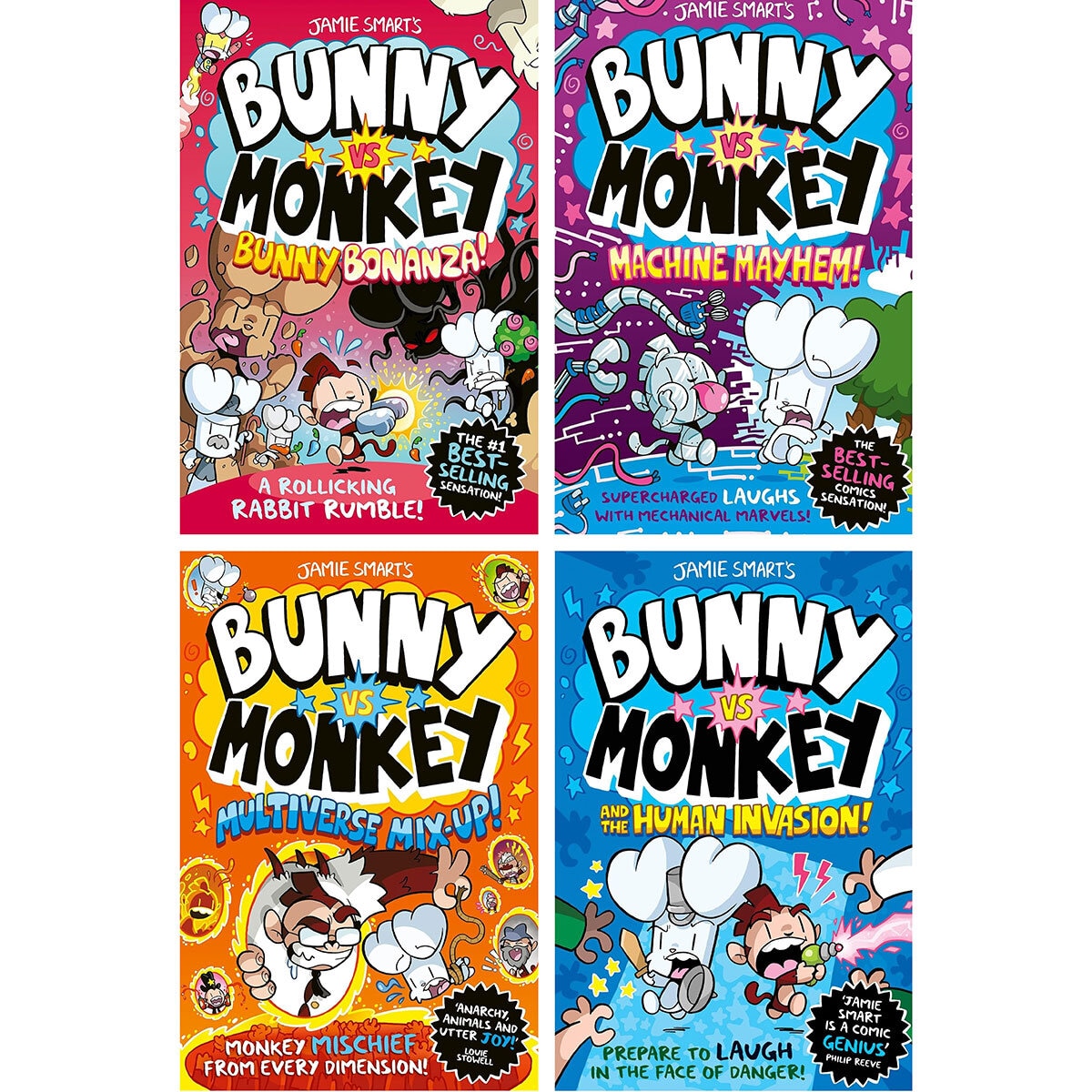 Bunny vs Monkey