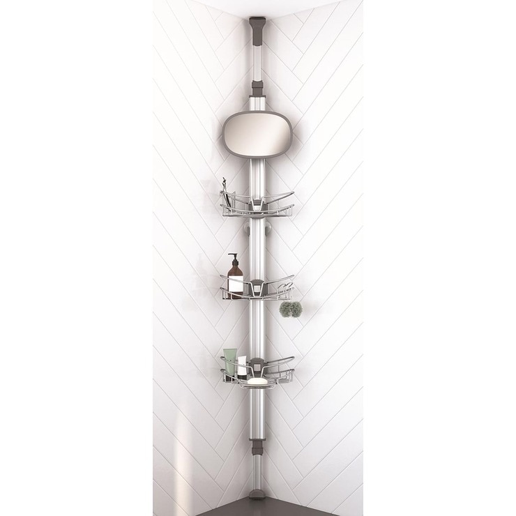 Artika Neptune Shower Caddy in Stainless Steel Costco UK