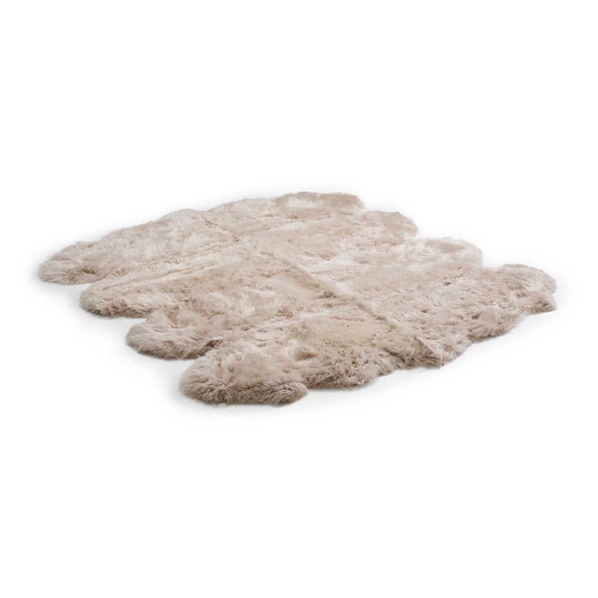 Bowron Longwool 100% Sheepskin Octo Rug