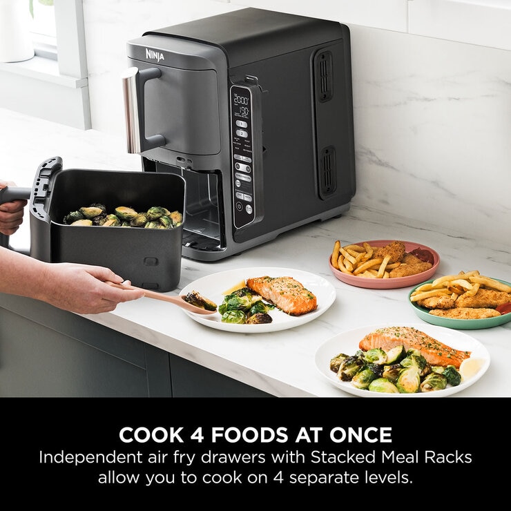Ninja Double Stacked Air Fryer Lifestyle Image