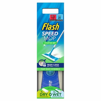 Flash Speedmop Starter Kit + 4x Dry and 4x Wet Cloths Flash Speedmop Starter Kit + 4x Dry and 4x Wet Cloths