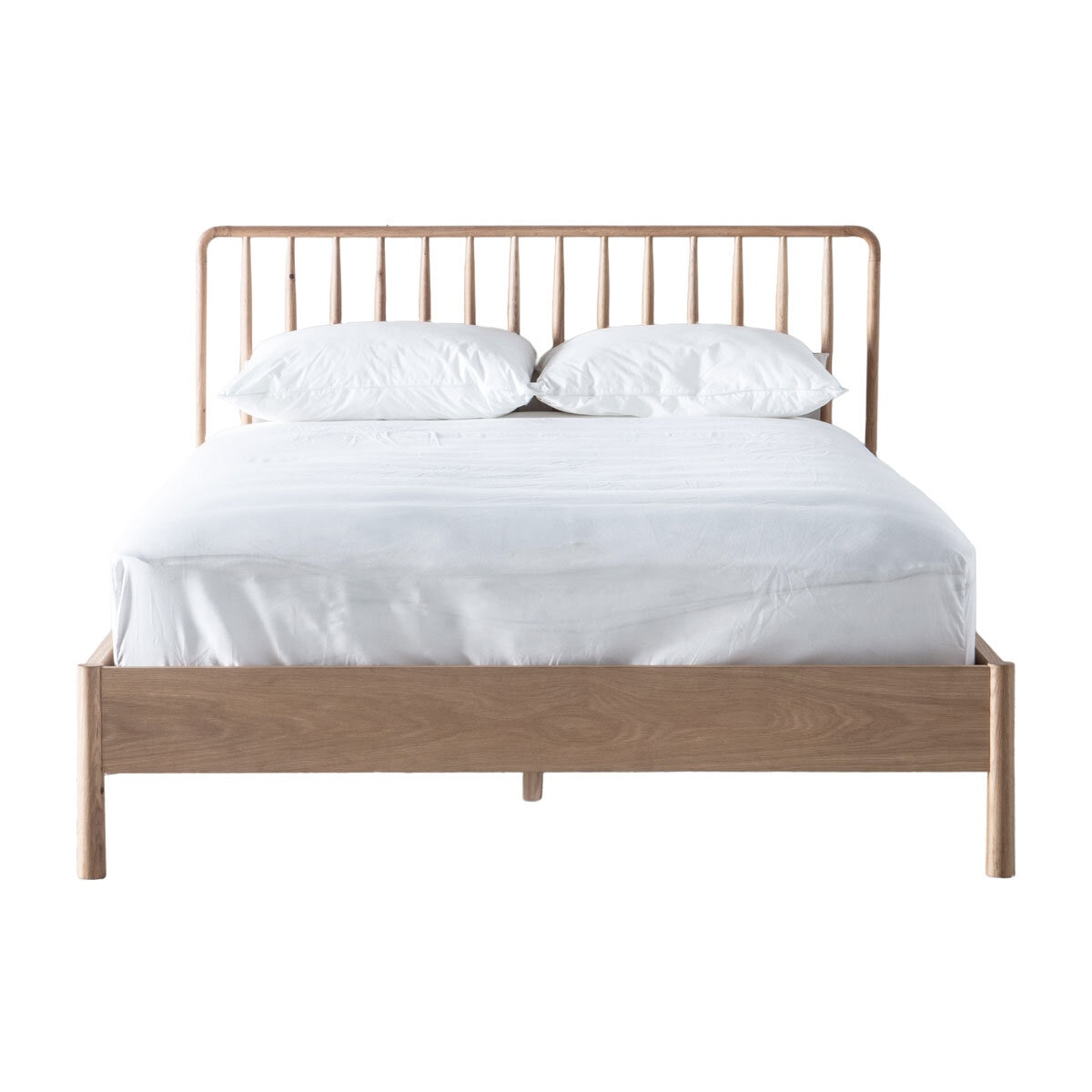 Gallery Wycombe Natural Oak Bed Frame, Super King