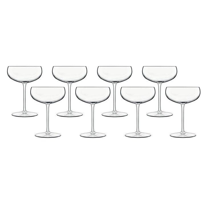 Luigi Bormioli Talismano Crystal Martini Glasses, 300ml, 8 Pack Luigi Bormioli Talismano Crystal Martini Glasses, 300ml, 8 Pack