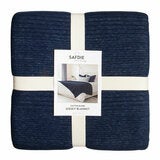Safdie Cotton Blend Jersey Blanket In 4 Colours, 224 x 234 cm Safdie Cotton Blend Jersey Blanket In 4 Colours, 224 x 234 cm