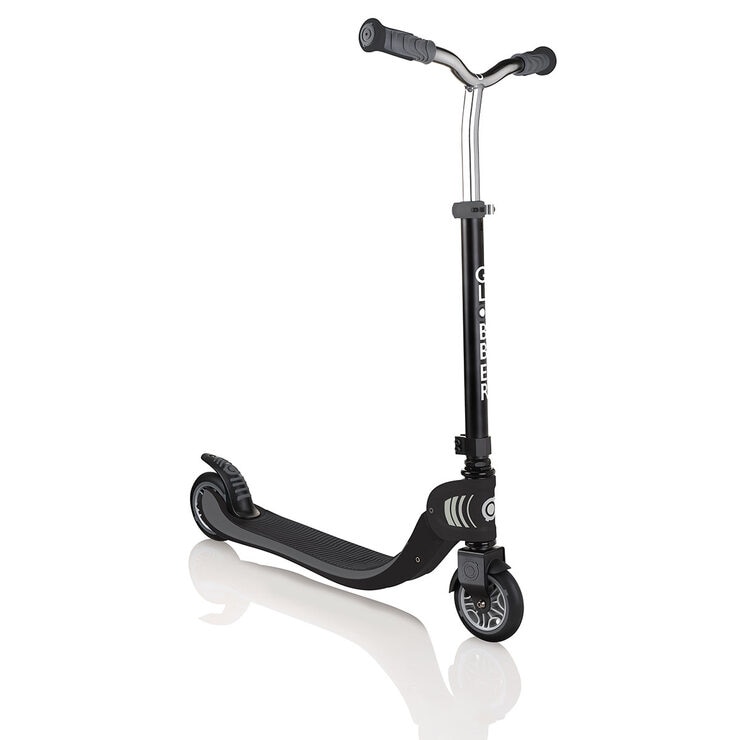 Globber Flow Foldable 125 Scooter in Black/Grey (6+ Years) Globber Flow Foldable 125 Scooter in Black/Grey (6+ Years)