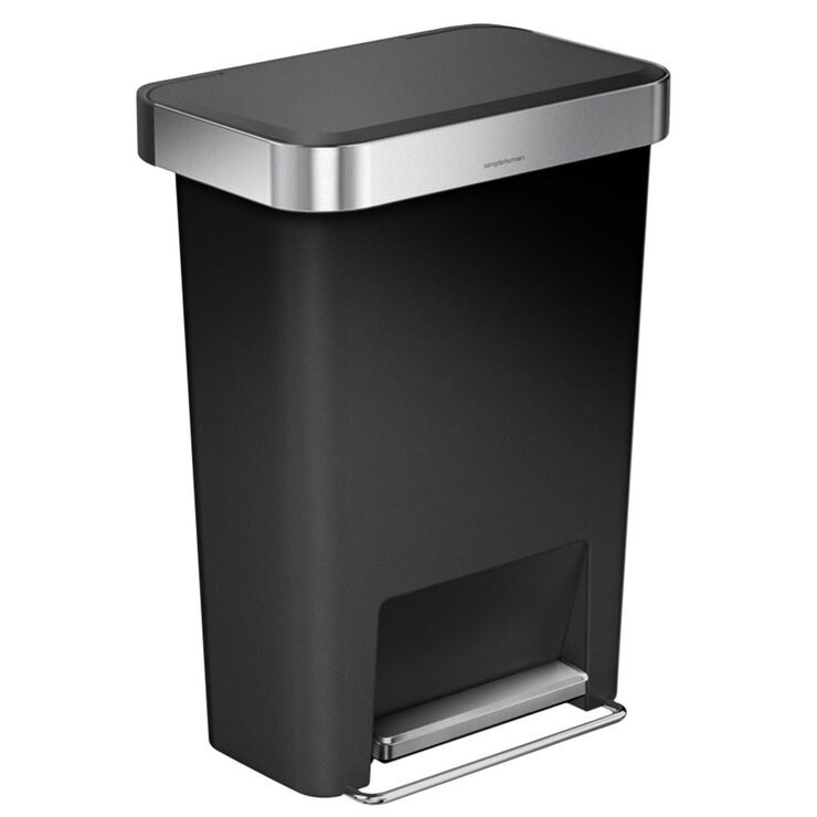 simplehuman 45 Litre Pedal Bin with Liner Pocket in 3 Colours Costco UK