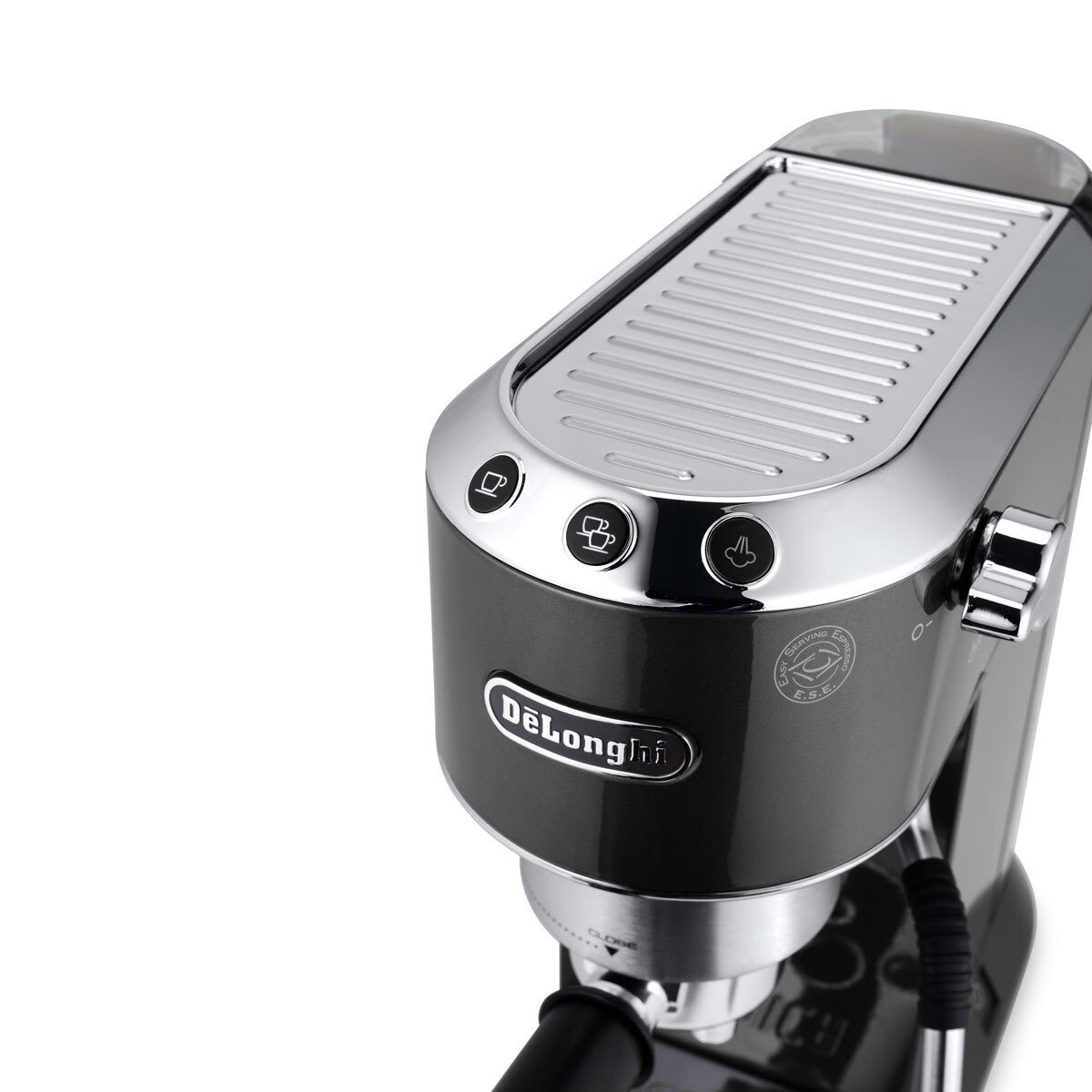 De'Longhi Dedica Arte Pump Espresso Coffee Machine in Gre