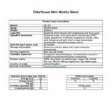 Nutritional Information