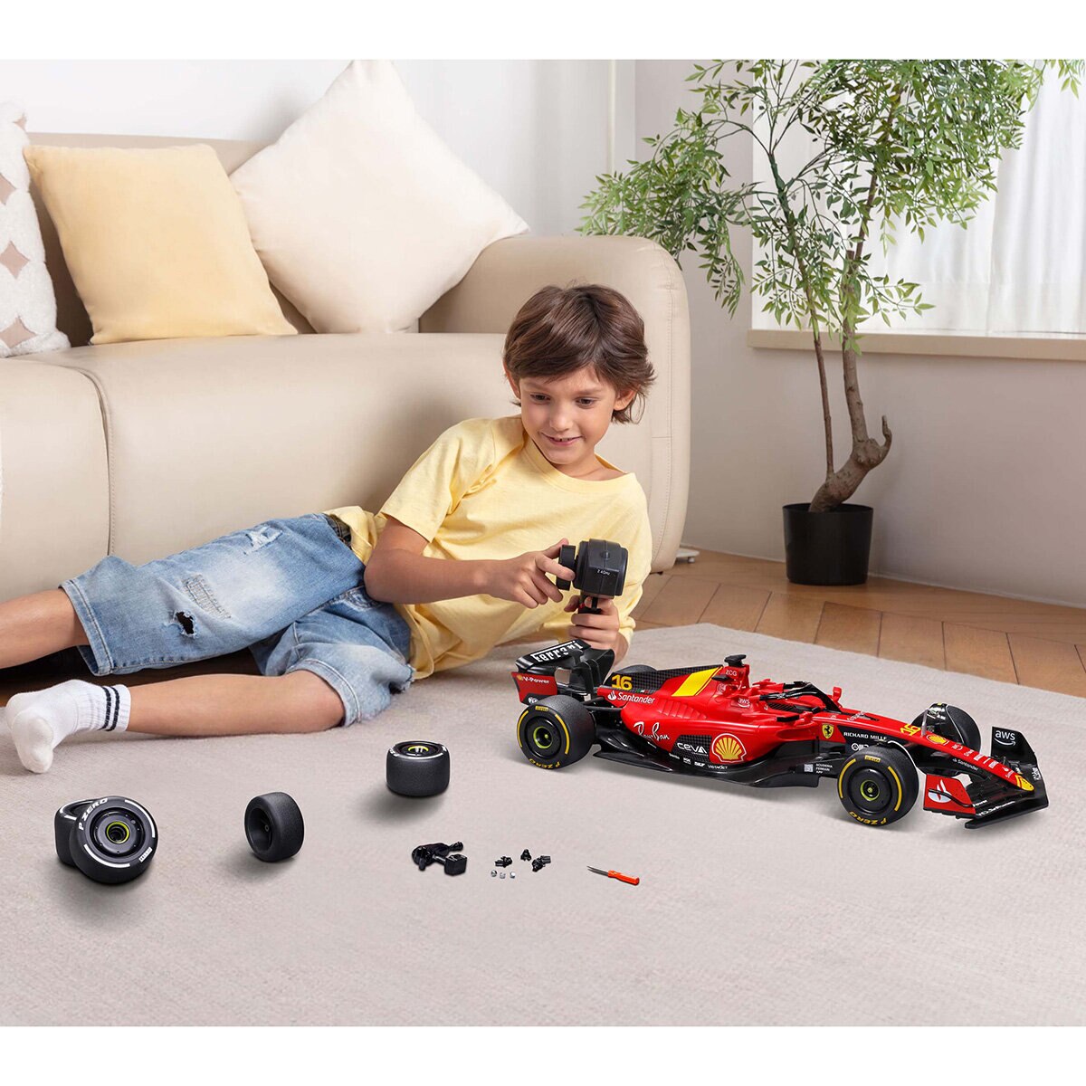 1:10 Formula Racing RC Ferrari Charles LeClerc (5+ Years)