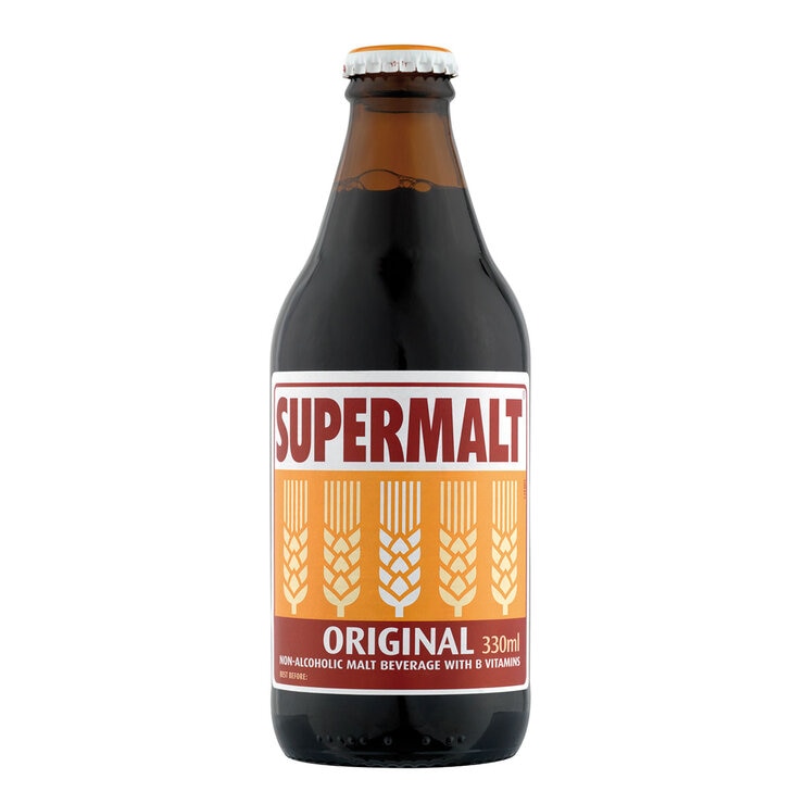 Supermalt Original, back label