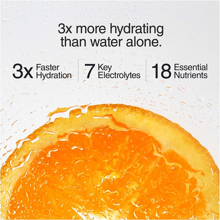 information on Phizz effervescent electrolytes in orange