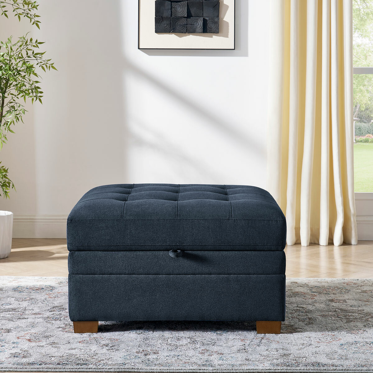 Tisdale Ottoman Piece Blue_Lifestyle