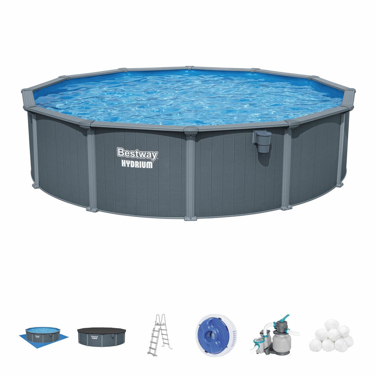 18ft x 52' Hydrium Pool Set 18ft x 52' Hydrium Pool Set