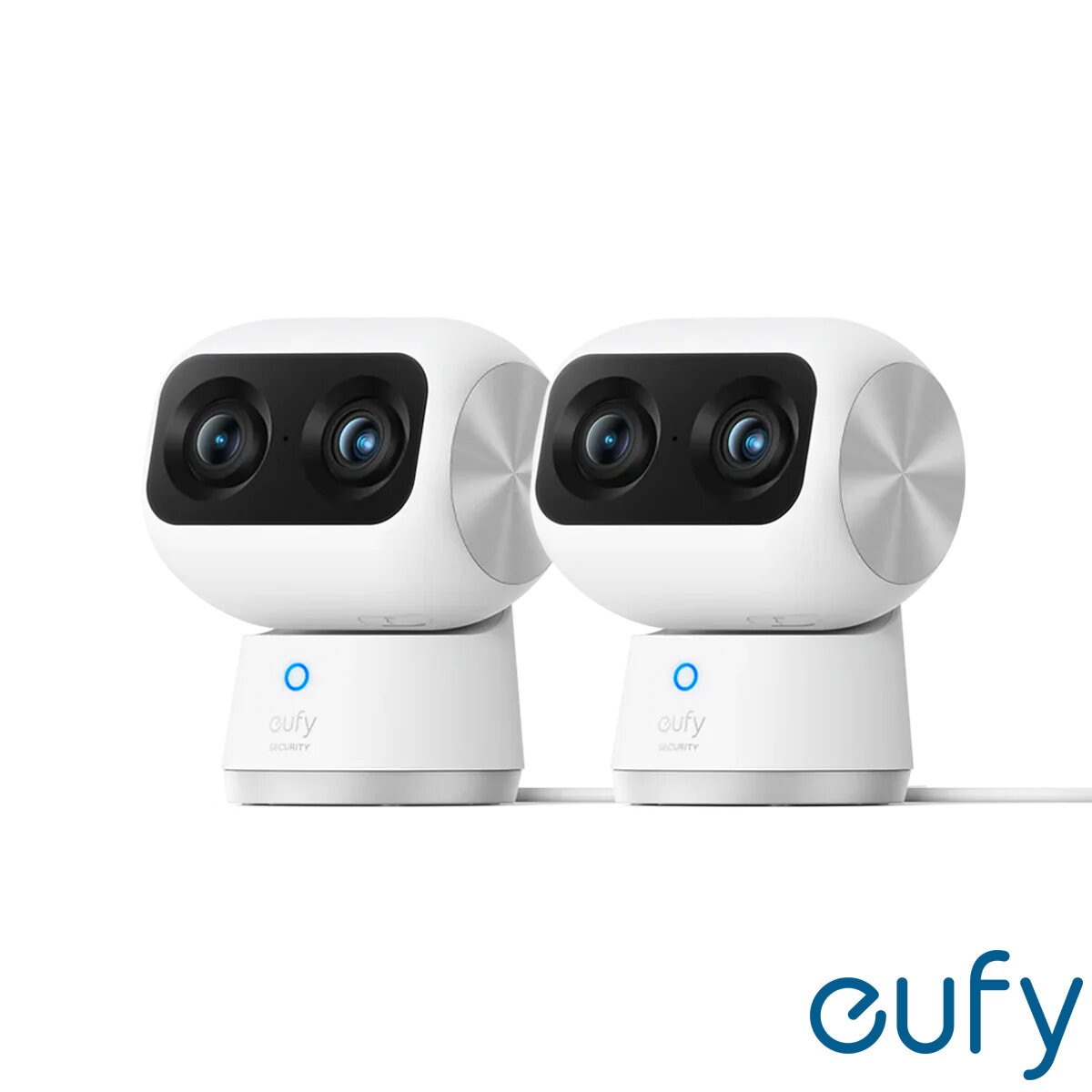 eufy S350 4K Dual Lens Pan-Tilt Smart Indoor Camera 2 Pack - No Monthly Fees eufy S350 4K Dual Lens Pan-Tilt Smart Indoor Camera 2 Pack - No Monthly Fees
