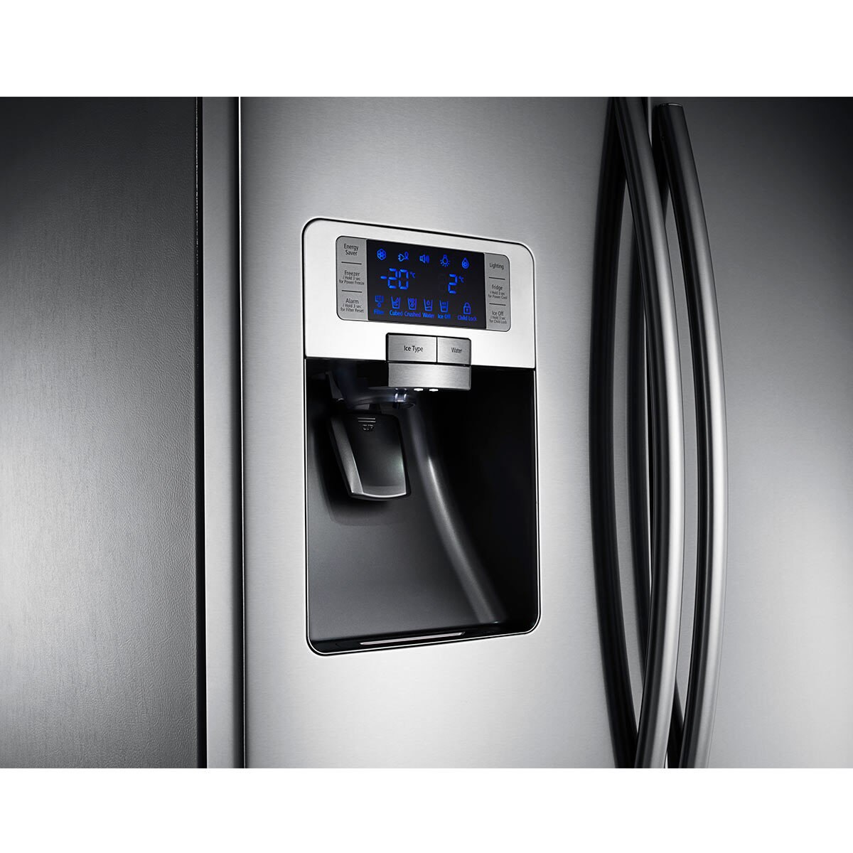 Samsung RFG23UERS1/XEU, French Door Fridge Freezer 75/25 A+ Rating in Stainless Steel Costco UK