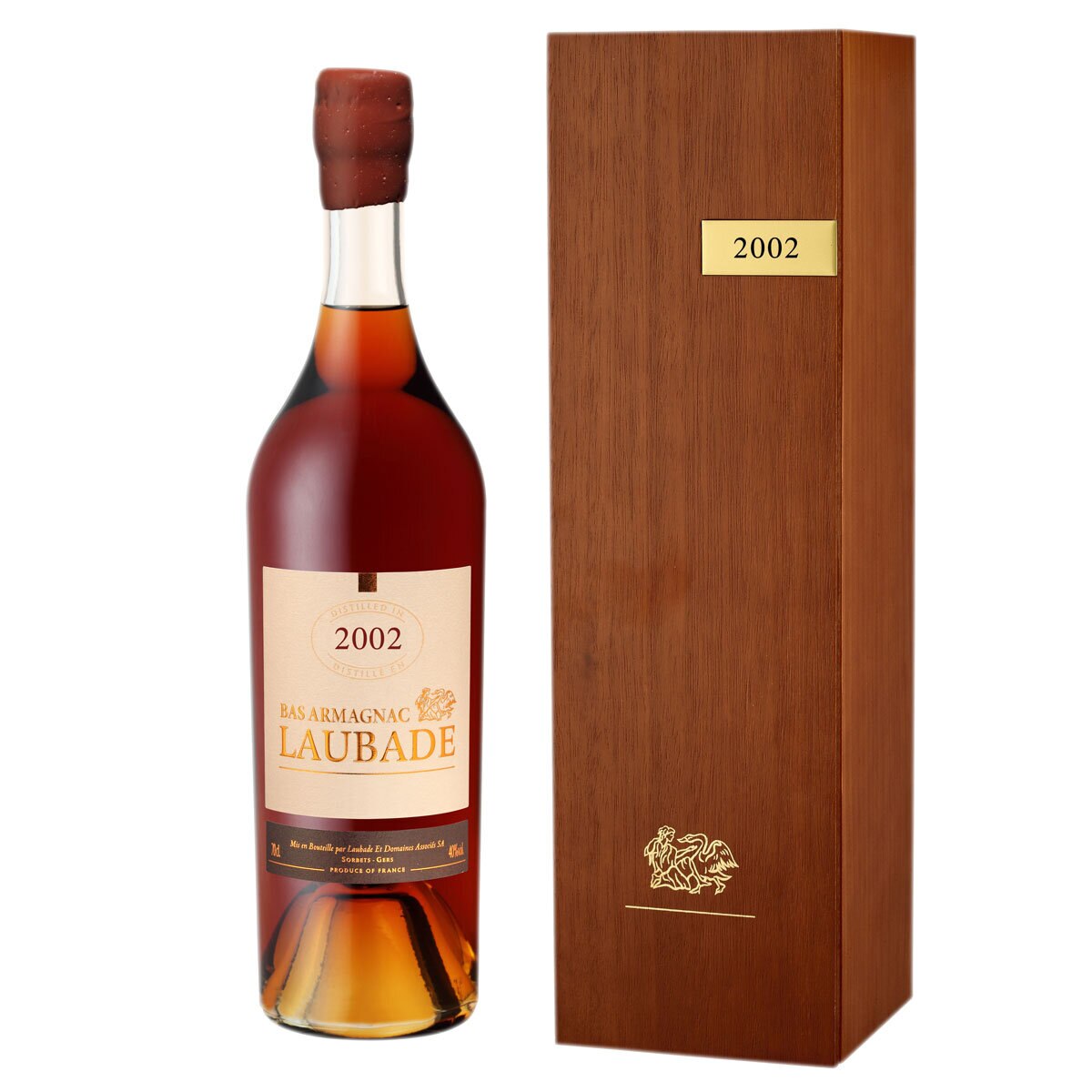 Chateau De Laubade Bas Armagnac Vintage 2002, 75cl