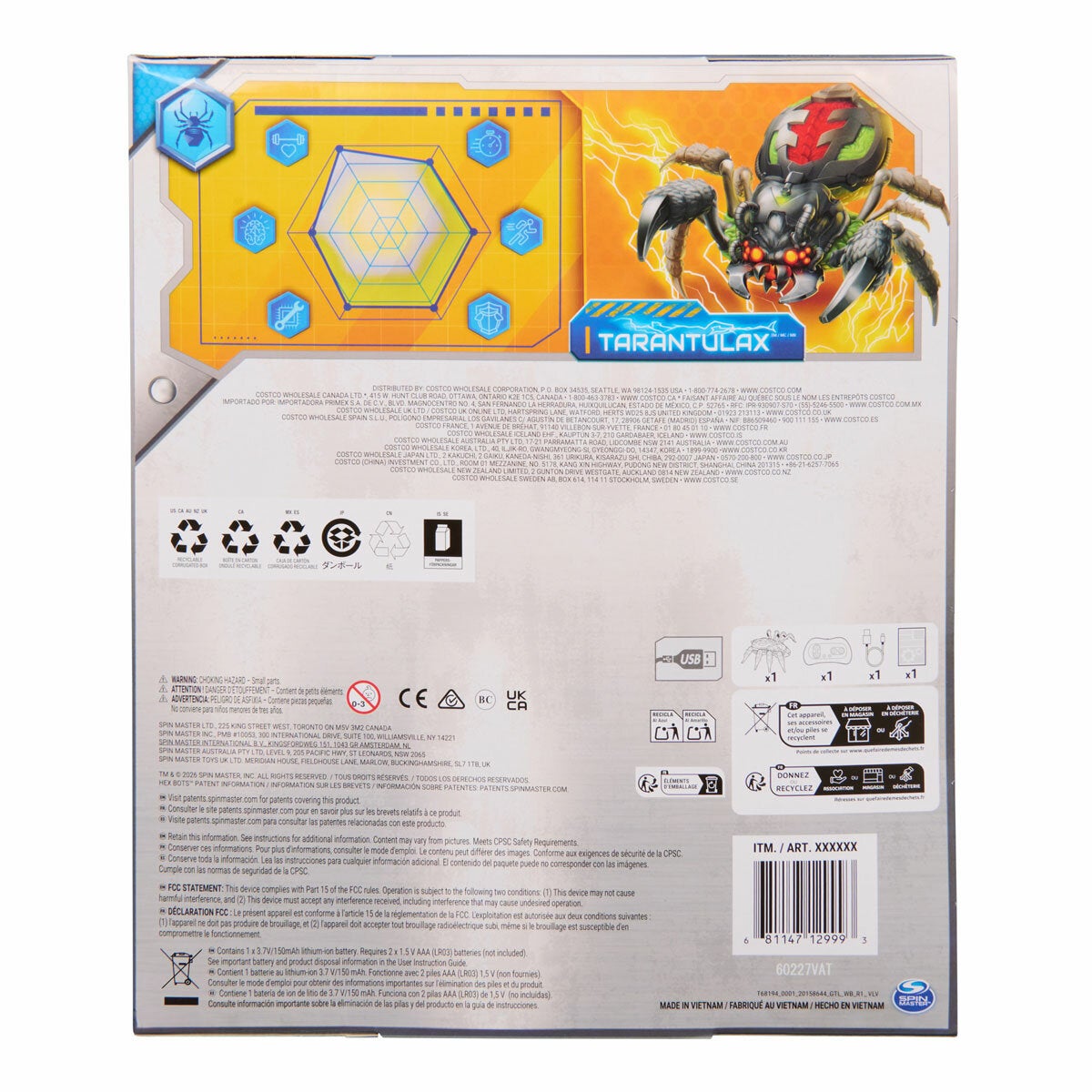 Hex-Bots Crawling Wall Spider (4+ Years) Hex-Bots Crawling Wall Spider (4+ Years)