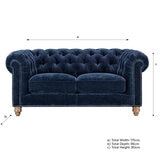 Allington Sofa with Dimensions