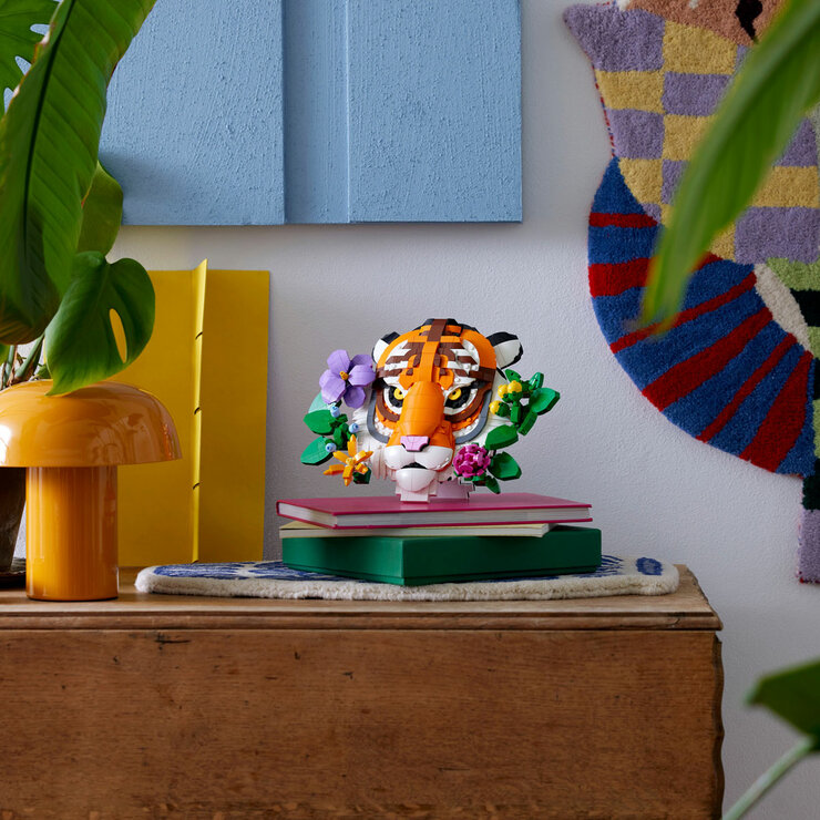 LEGO Art The Fauna Collection - Tiger - Model 31217 (18+ Years)