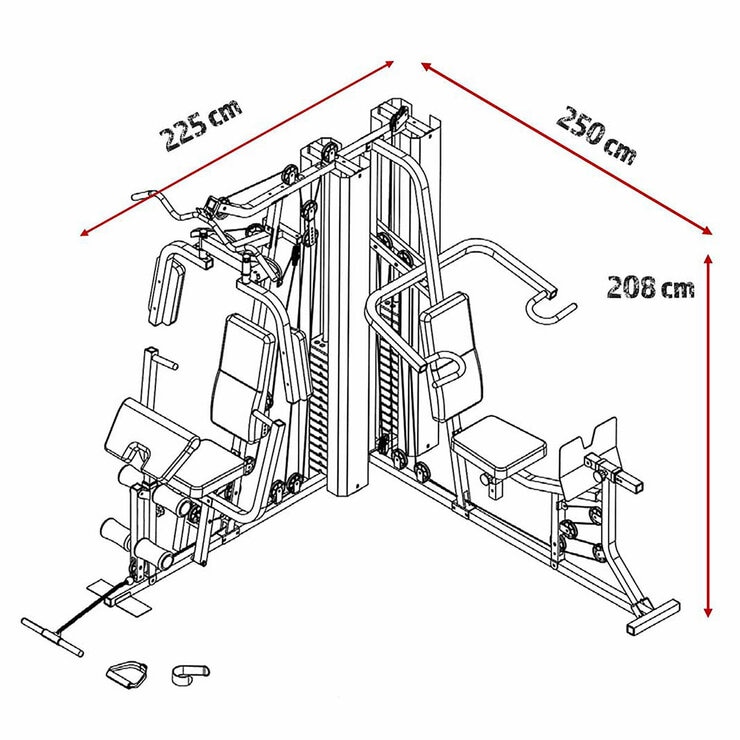 Marcy GS99 Dual Stack Home Multi Gym
