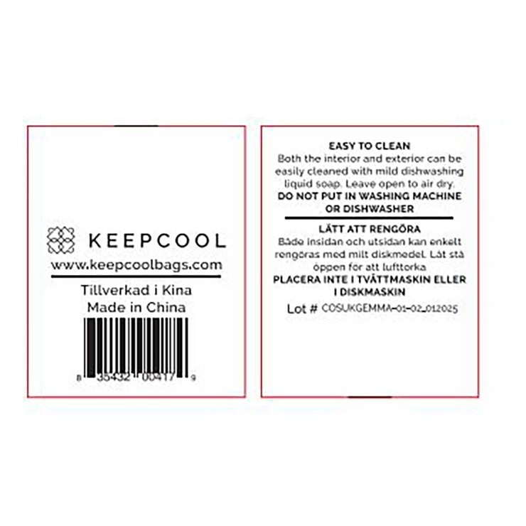 Product Label