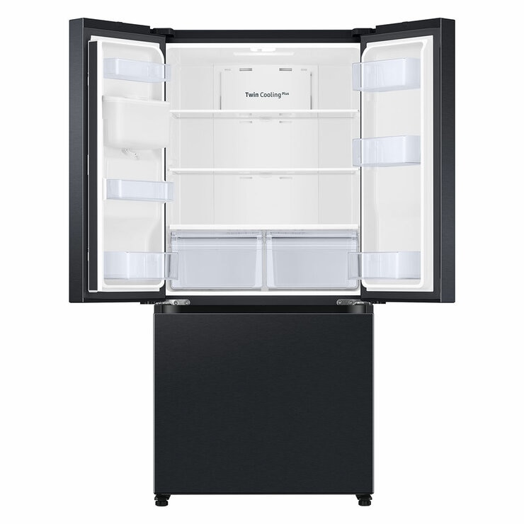Samsung Series 8 SpaceMax, RF50C532EB1/EU 495L Smart Multi Door Fridge Freezer, E Rated in Black