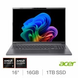Acer Aspire ,AMD Ryzen AI7, 16GB RAM, 1TB SSD, 16 Inch Laptop, NX.JP0EK.005 Acer Aspire ,AMD Ryzen AI7, 16GB RAM, 1TB SSD, 16 Inch Laptop, NX.JP0EK.005